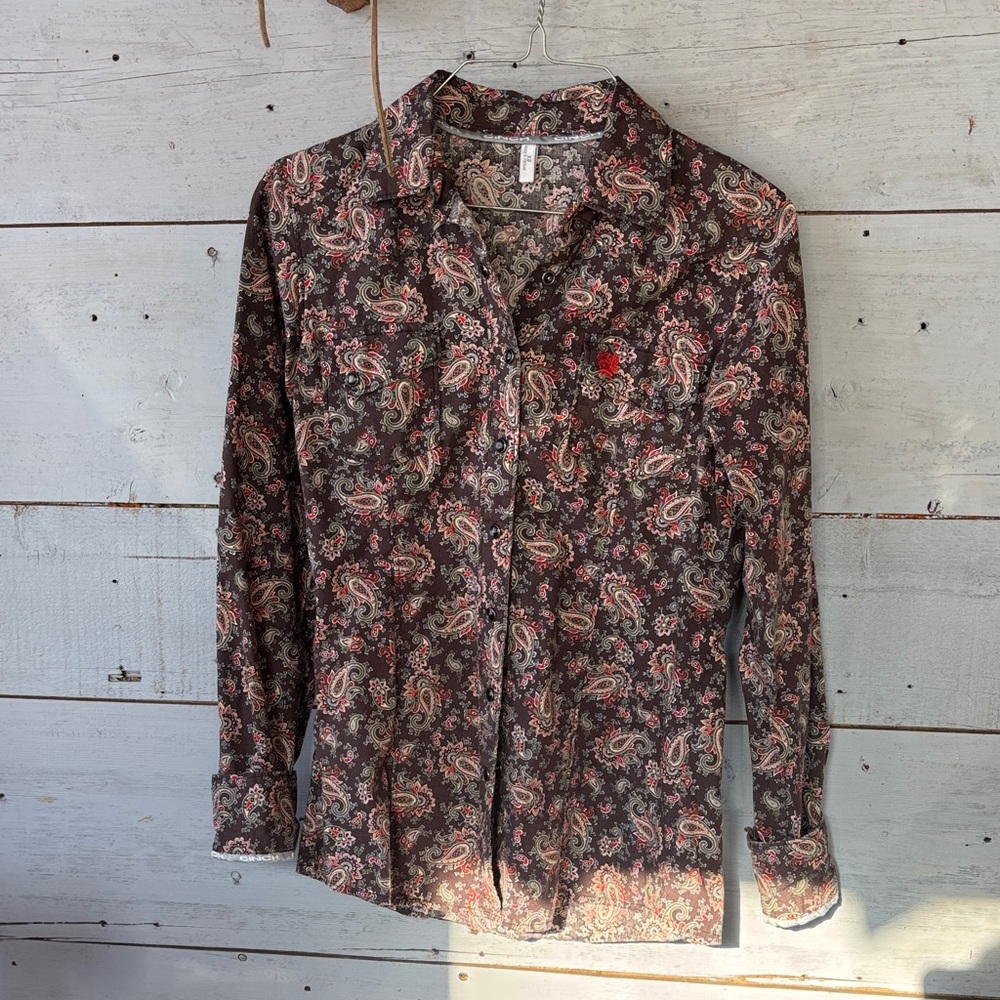 Cinch women’s xs pearlsnap Shirt